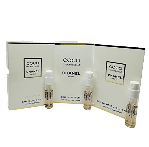 CHANEL Coco Mademoiselle Collection 3 Vial Sample1.5ml each (1 EDP/1 Intense/1 L'eau Privee) | Amazon (US)