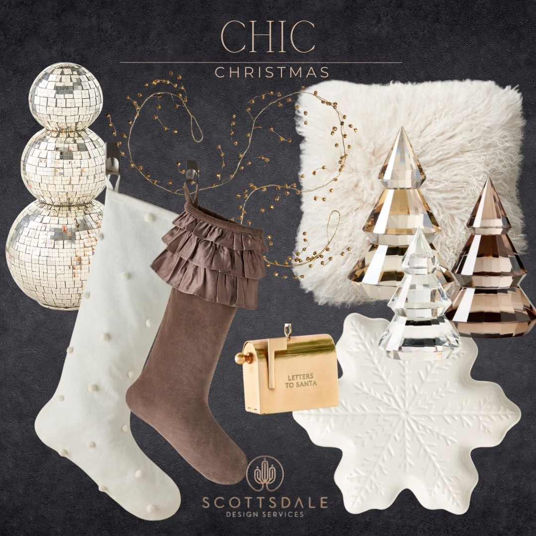 Chic holiday finds🤍🎀

Snowflake platter, fur pillow, decorative snowman, disco ball snowman, glass tree, mailbox ornament, stockings, pom pom stockings

#LTKHome #LTKSeasonal