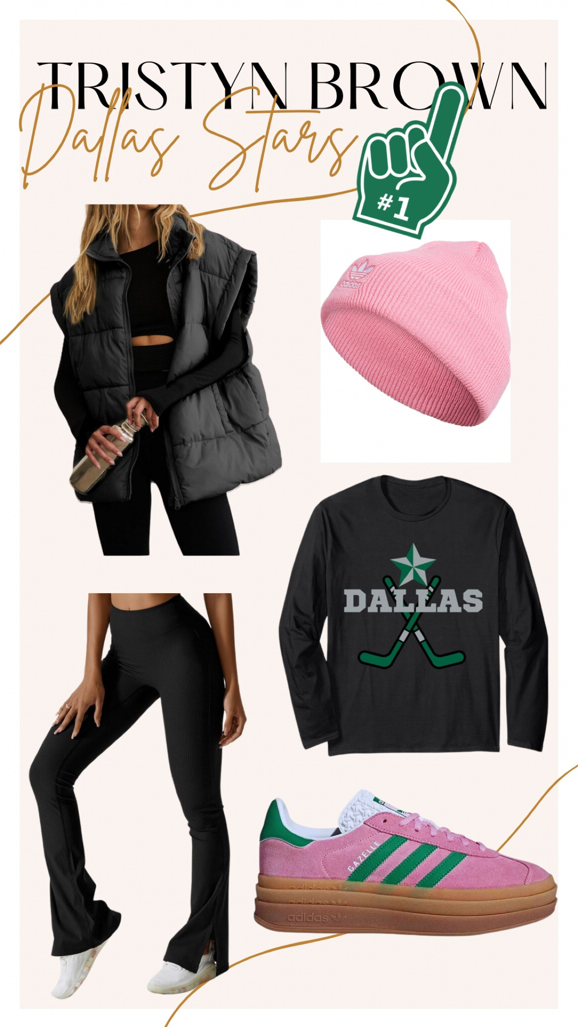Dallas stars women’s outfit hockey game ideas 

#LTKSeasonal #LTKfamily