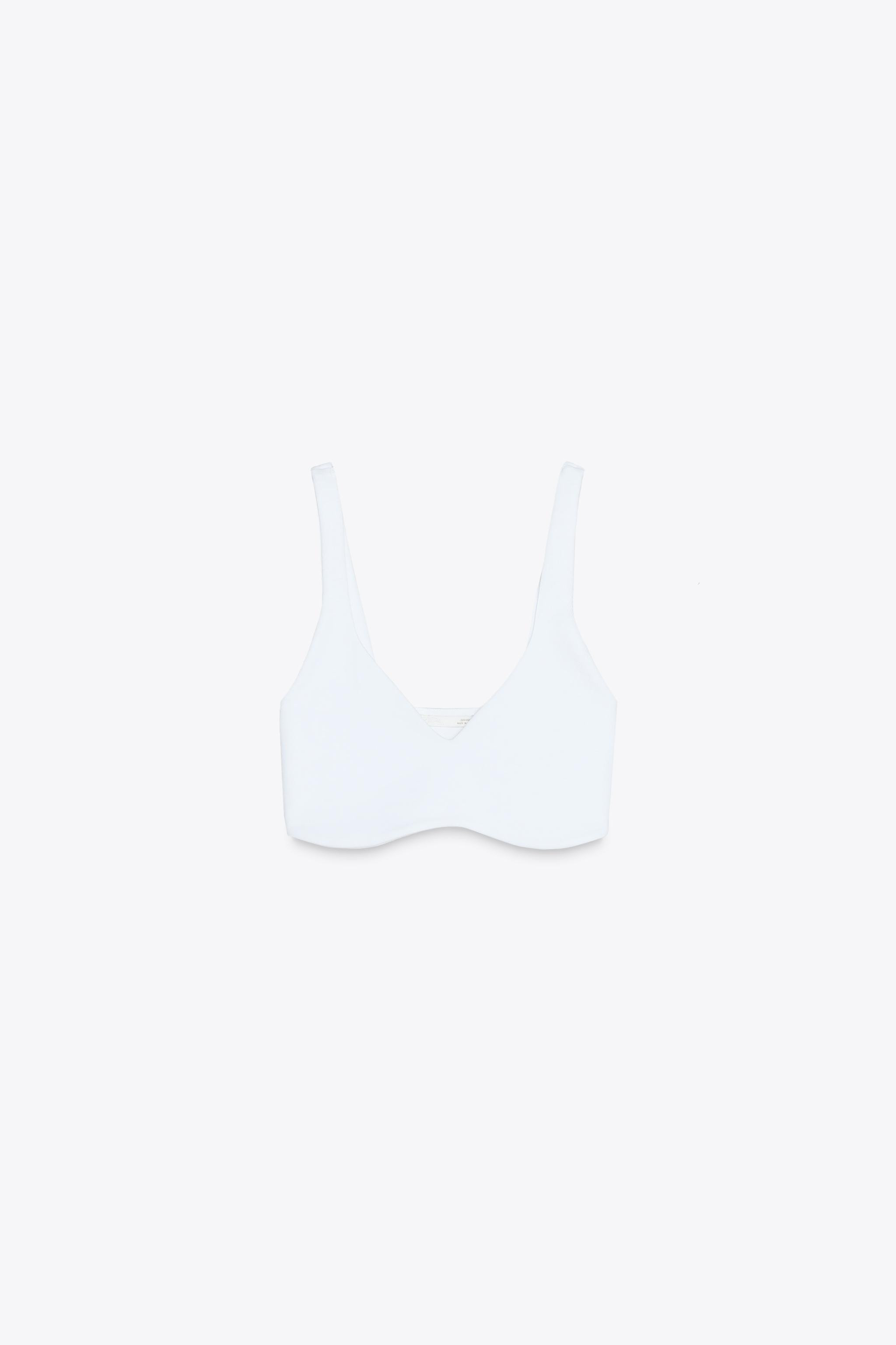 INTERLOCK CROP TOP | Zara UK