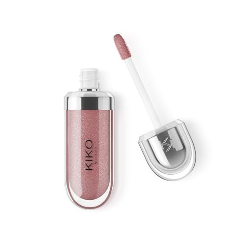KIKO Milano 3D Hydra Lip Gloss – High Shine, Hydrating, Plumping, Non-Sticky, Moisturizing Lip Makeup – 35 Pearly Warm Mauve – 6.5ml | Amazon (US)