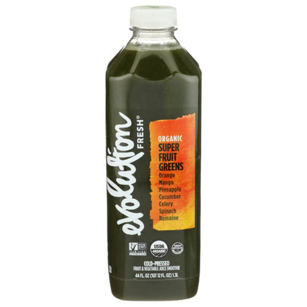 Evolution Fresh Organic Super Fruit Green Cold-Pressed Juice Smoothie | Instacart