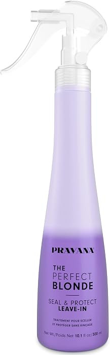 Pravana The Perfect Blonde Seal & Protect Leave-In Conditioner Spray Treatment Detangler | Neutra... | Amazon (US)