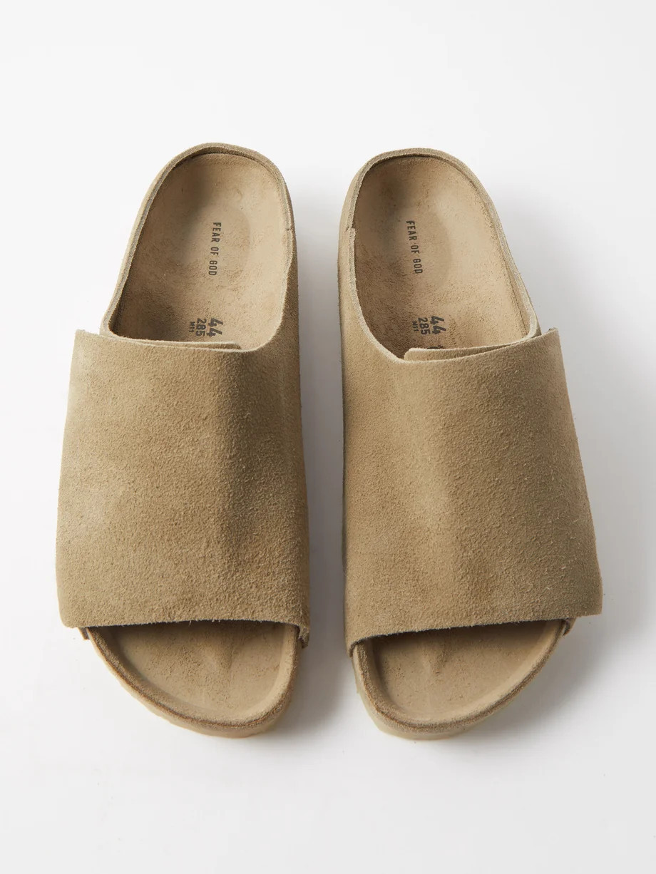 Los Feliz suede sandals | Fear Of God x Birkenstock | Matches (UK)