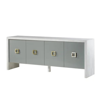Monarch 89" Wide Concrete Sideboard | Wayfair North America