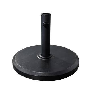 Astella 35 lbs. Resin and Concrete Market Patio Umbrella Base in Black 194061897829 - The Home De... | The Home Depot