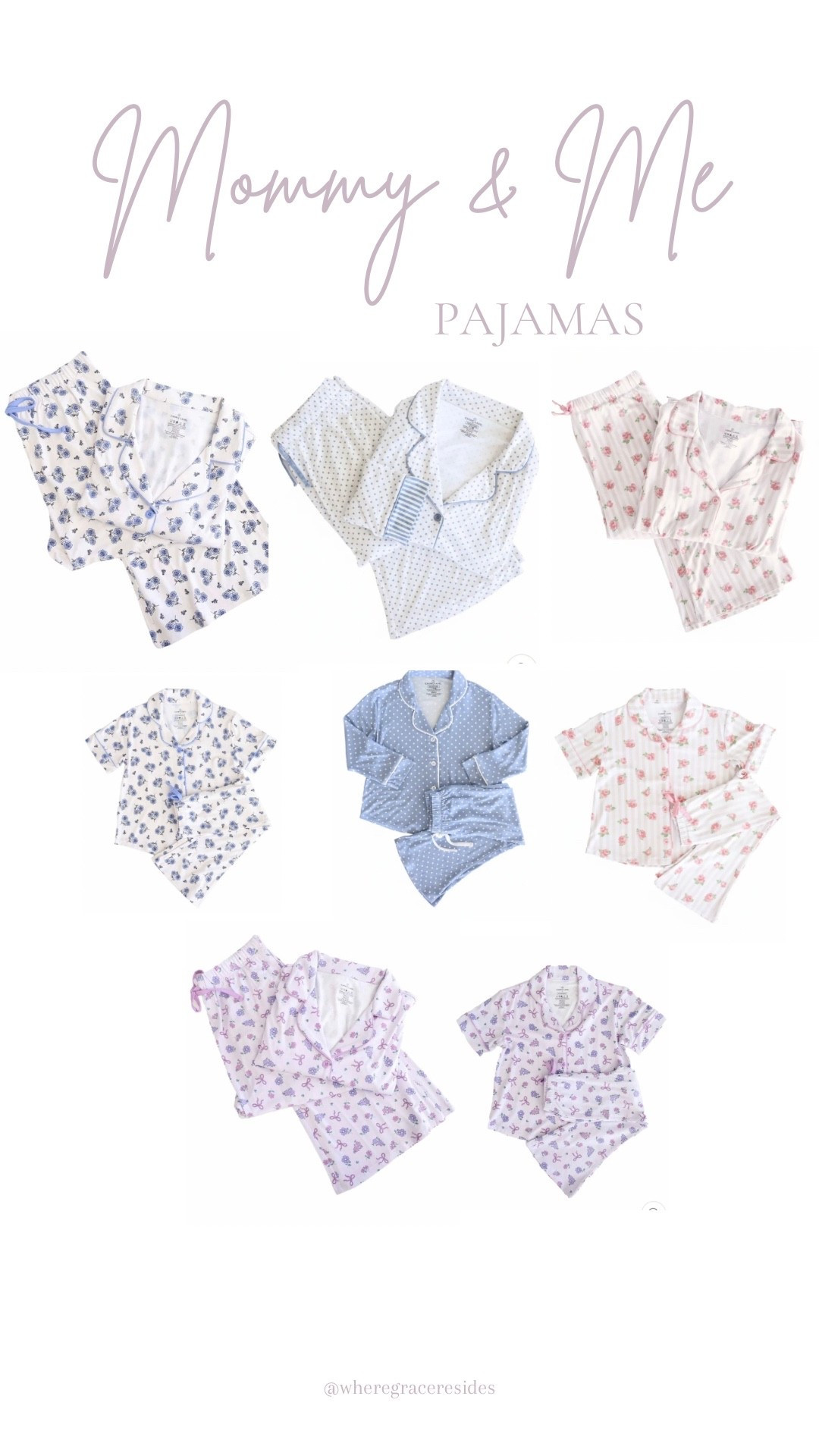 These matching Mommy & Me pajamas are so cute for Mother’s Day! Save 20% with code GRACIEF!

#LTKMothersDay #LTKmomlife #LTKootd