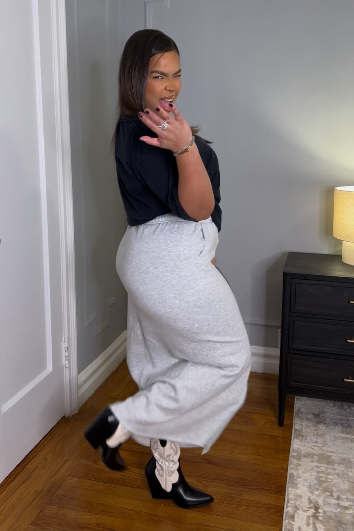 GRWM for a casual date night 🤪 
Links wil be on my LTK ofcourse ❤️ 
#fashion #fashionstyle #grwm #grwmoutfit #datenight