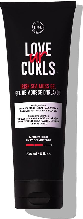 LUS Brands Irish Sea Moss Gel for Hydrated, Defined Waves & Coils: Curl-Activating, Medium-Hold S... | Amazon (US)