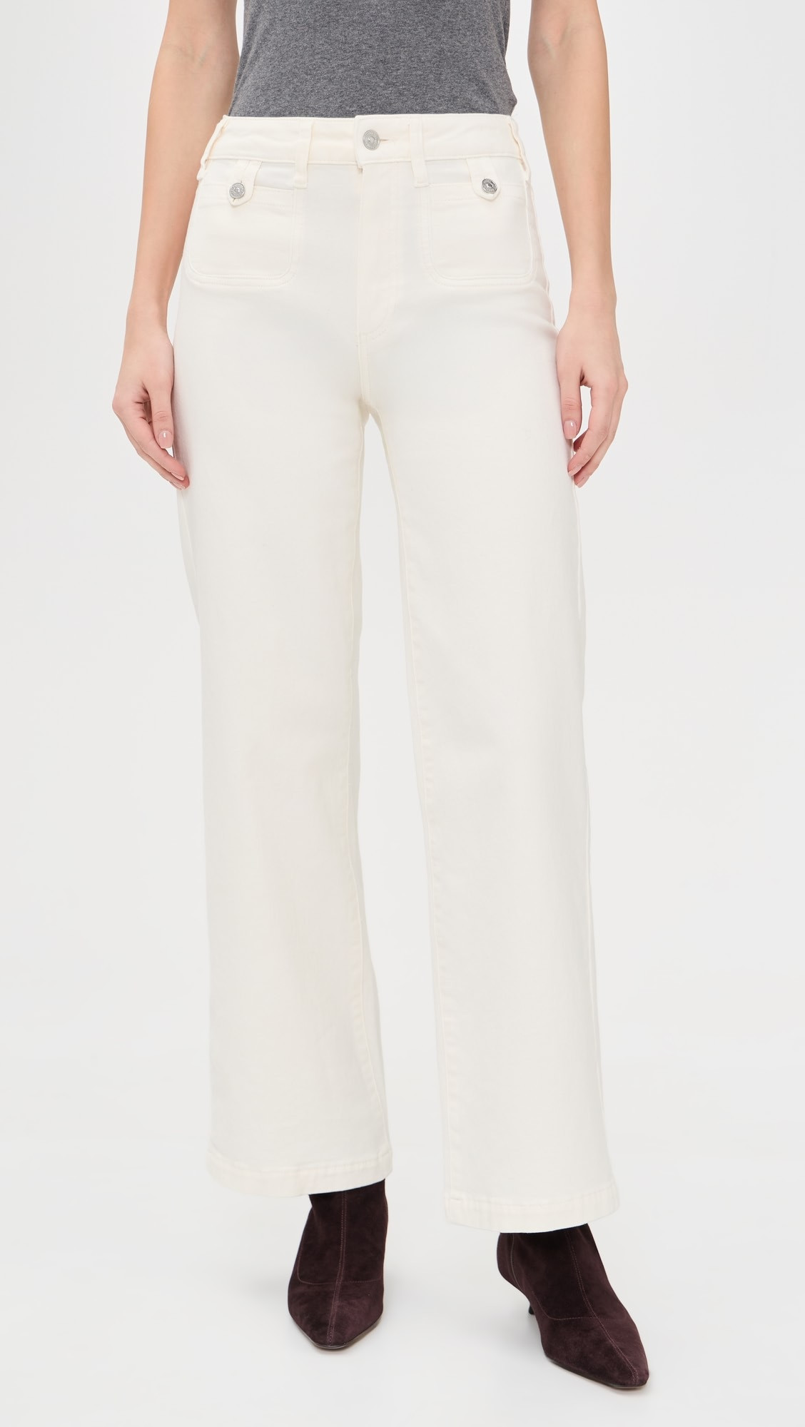 Anessa Jeans 31" with Rounded Inset Pockets | Shopbop