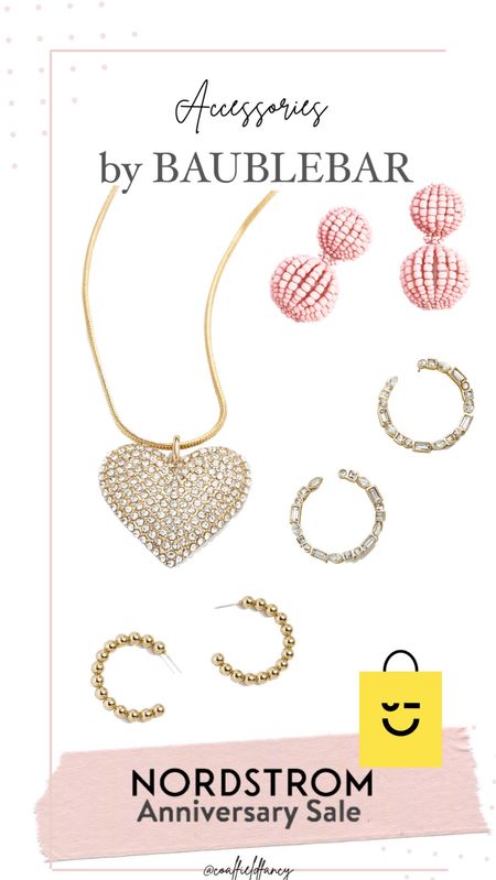 Baublebar Nordstrom Anniversary Sale
Heart necklace
Hoop earrings


#LTKxNSale