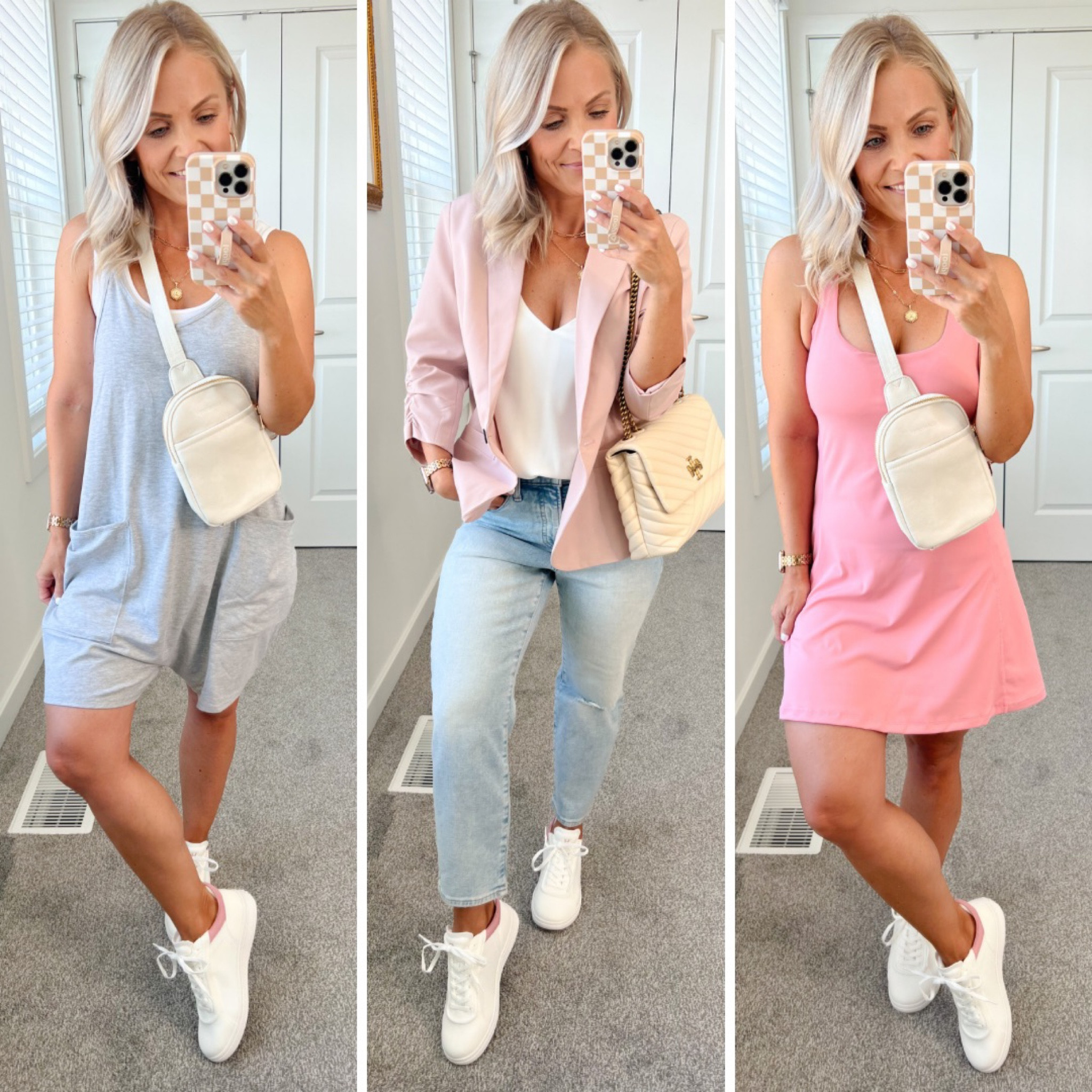 VIVAIA White Sneakers Styled

Amazon outfit ideas, white sneakers, Amazon outfits, pink dress, pink blazer 

#LTKshoecrush #LTKunder50 #LTKunder100