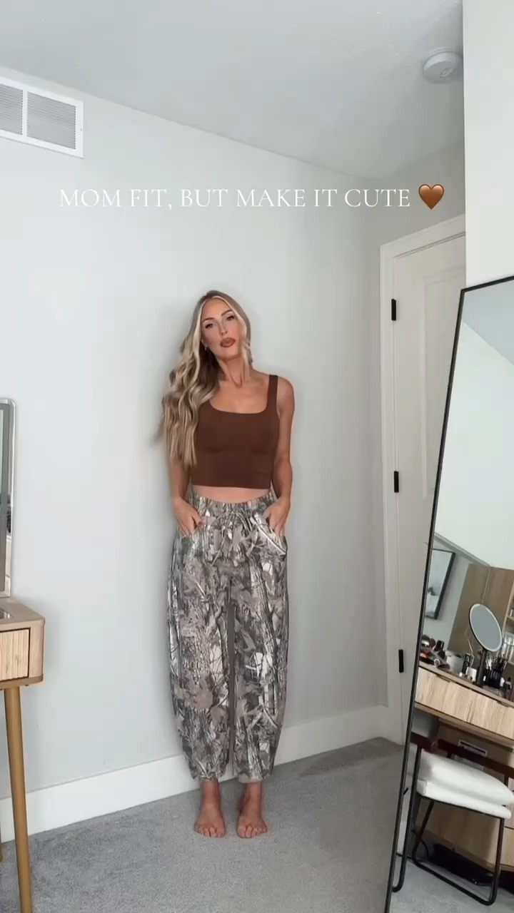 Loving this camouflage pants outfit, perfect for a chic and casual look!
 

 #LTKootd #LTKmomlife #LTKU