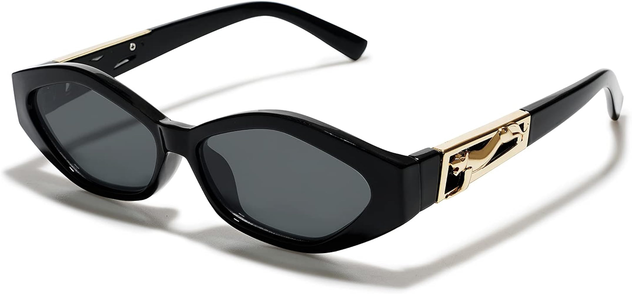 VANLINKER Small Trendy Retro Vintage Irregular 90s Sunglasses for Women VL9614 | Amazon (US)