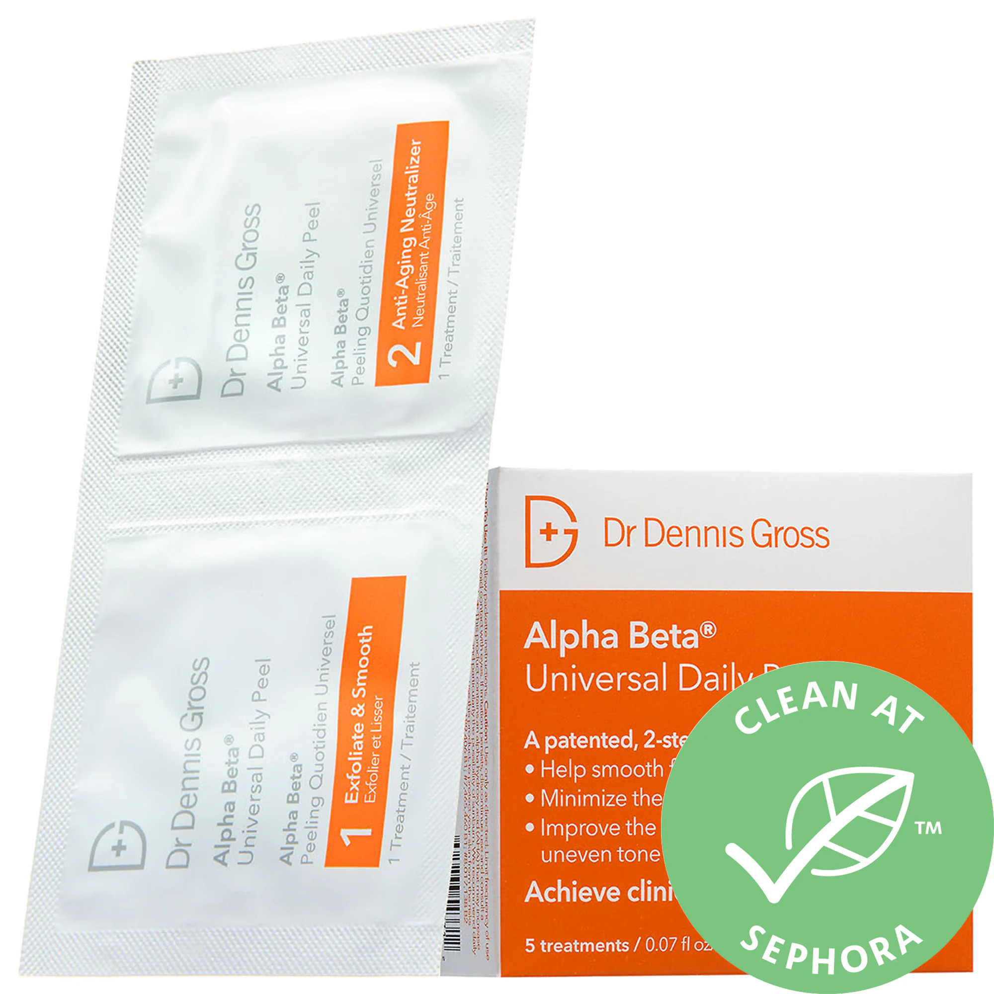 Dr. Dennis Gross Skincare Mini Alpha Beta® Universal Daily Peel 5 Treatments | Sephora (US)
