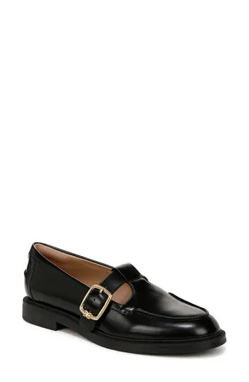 Sam Edelman Elaina T-Strap Flat in Black at Nordstrom Rack, Size 9.5 | Nordstrom Rack