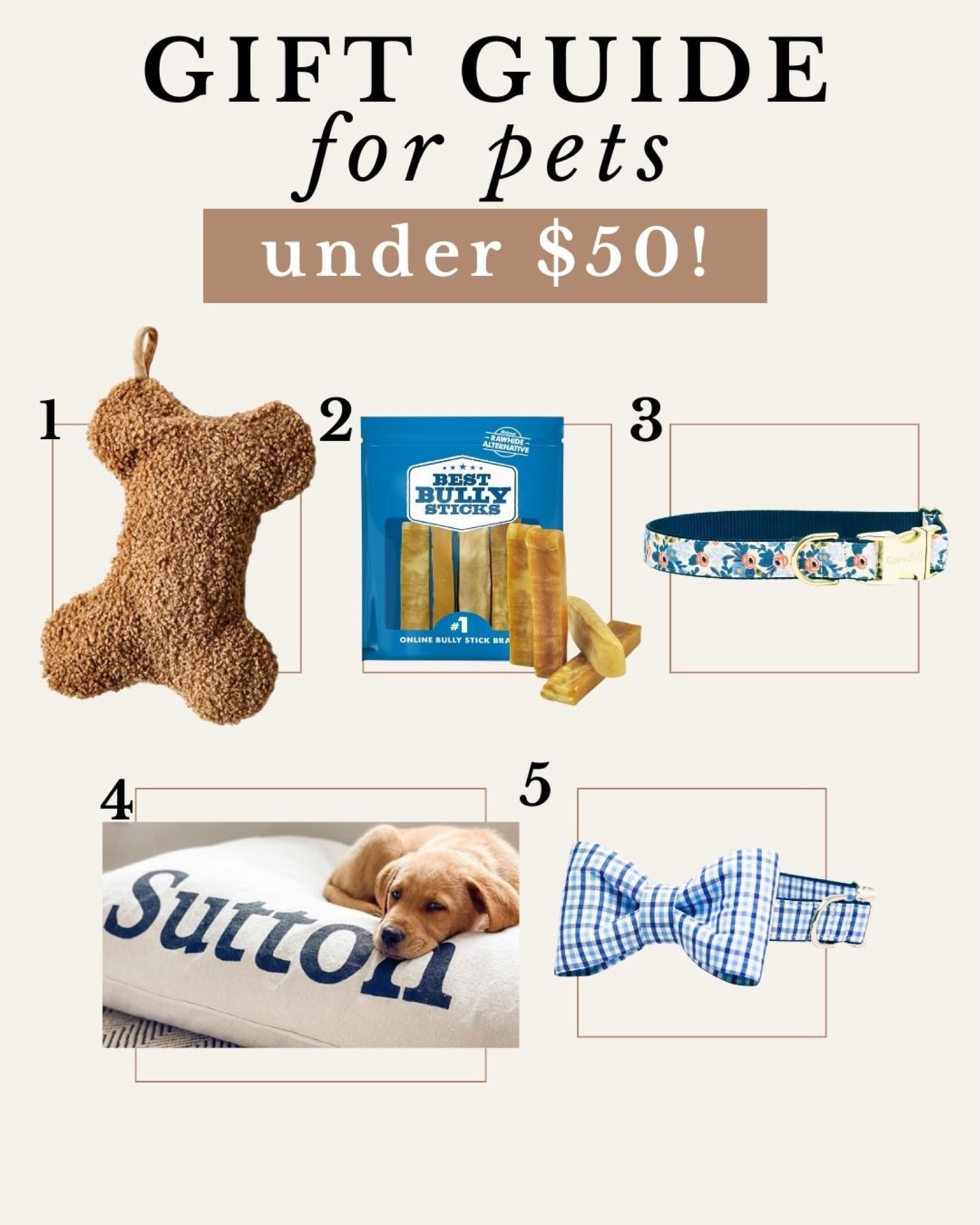 Gifts for pets, gift guide for pets, gifts for pets under $50, gifts for dogs 

#LTKHoliday #LTKGiftGuide #LTKfamily