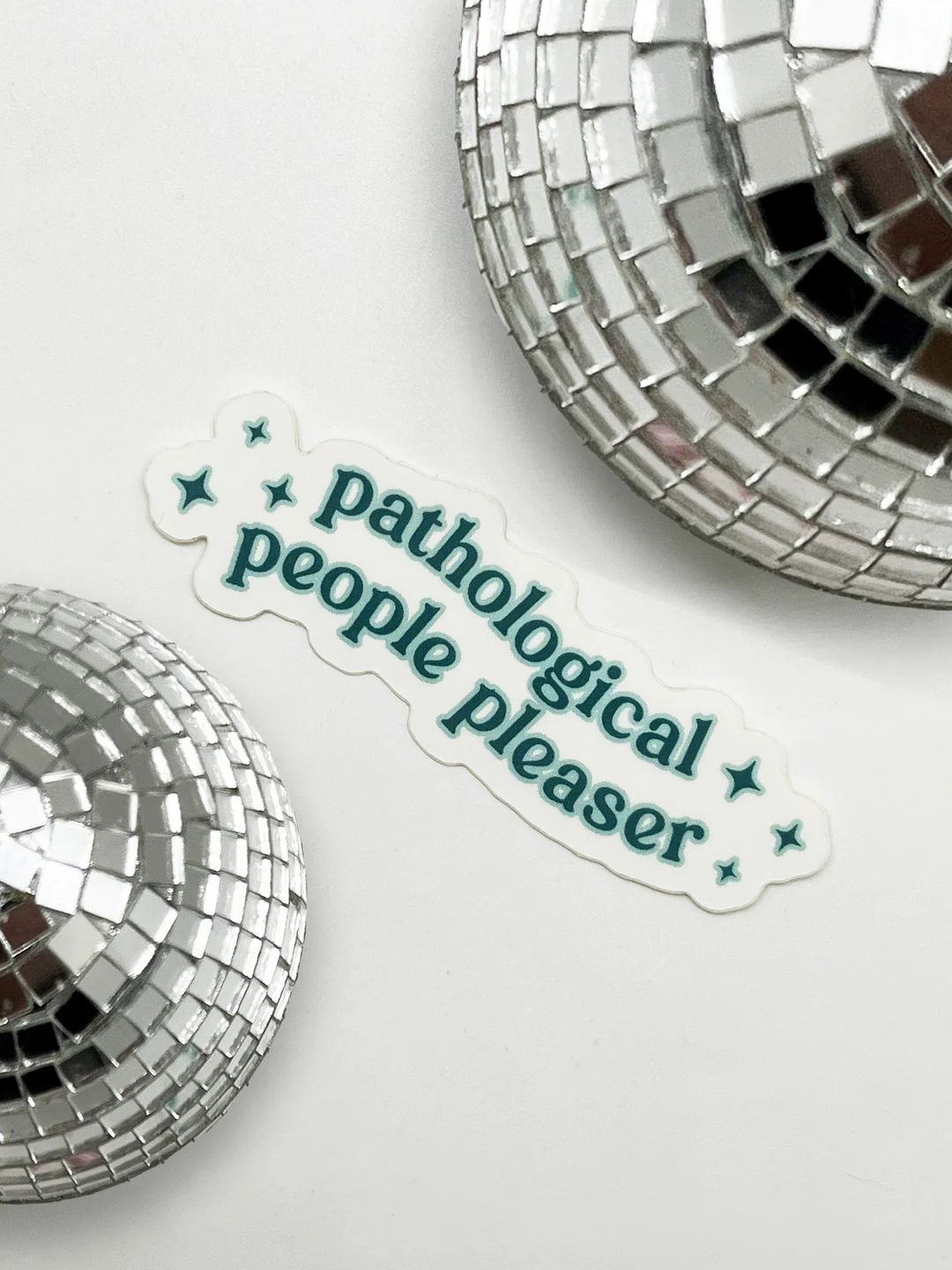 Pathological People Pleaser Sticker, Vinyl Sticker, Lyric Art, Cute Accessories, Waterproof - Ets... | Etsy (US)