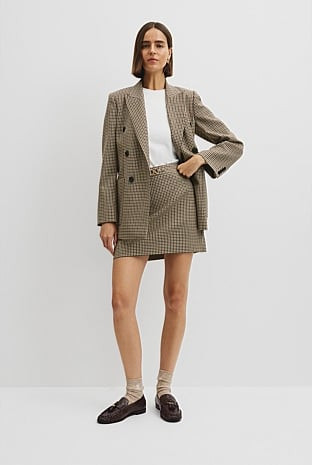 Wool Mini Skirt | Country Road
