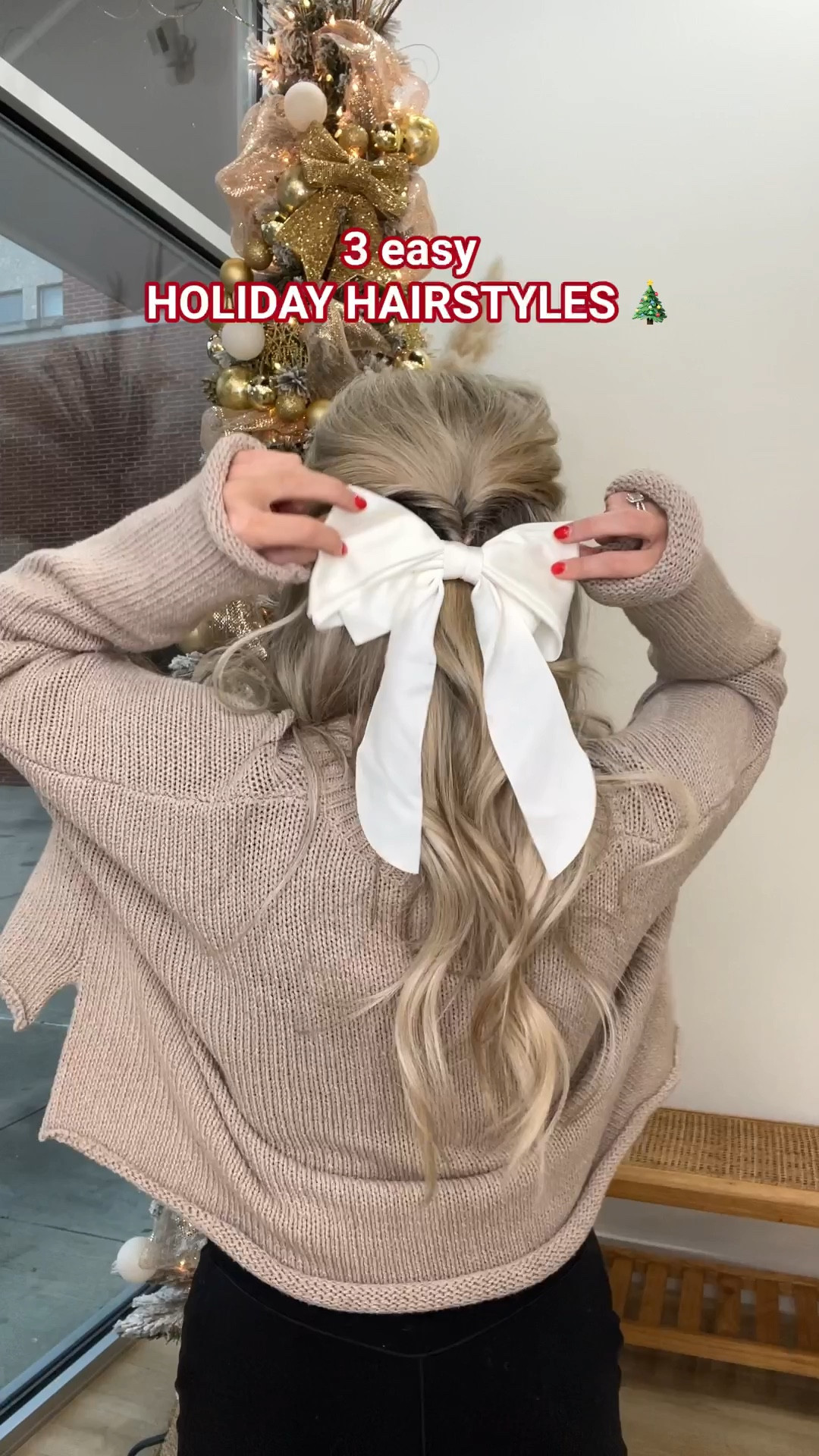 Holiday hairstyles, Christmas hairstyles, hair bows, hair clips, formal hairstyles 

#LTKHoliday #LTKbeauty #LTKSeasonal