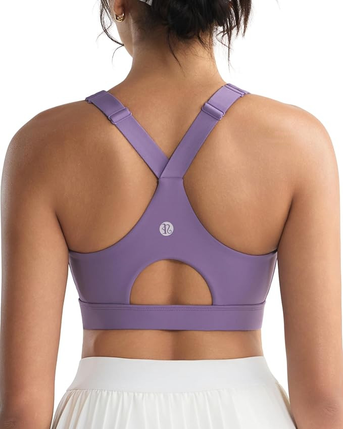 RUNNING GIRL High Impact Sports Bras for Women, High Support Running Adjustable Sports Bra Molded... | Amazon (US)