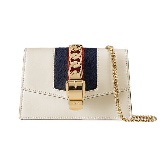 Sylvie leather super mini bag | Gucci (US)