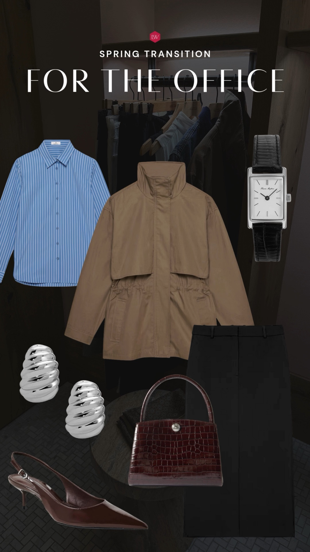 Spring transition: how to style my new Anorak jacket for the office! 🖤

#LTKSeasonal #LTKOver40