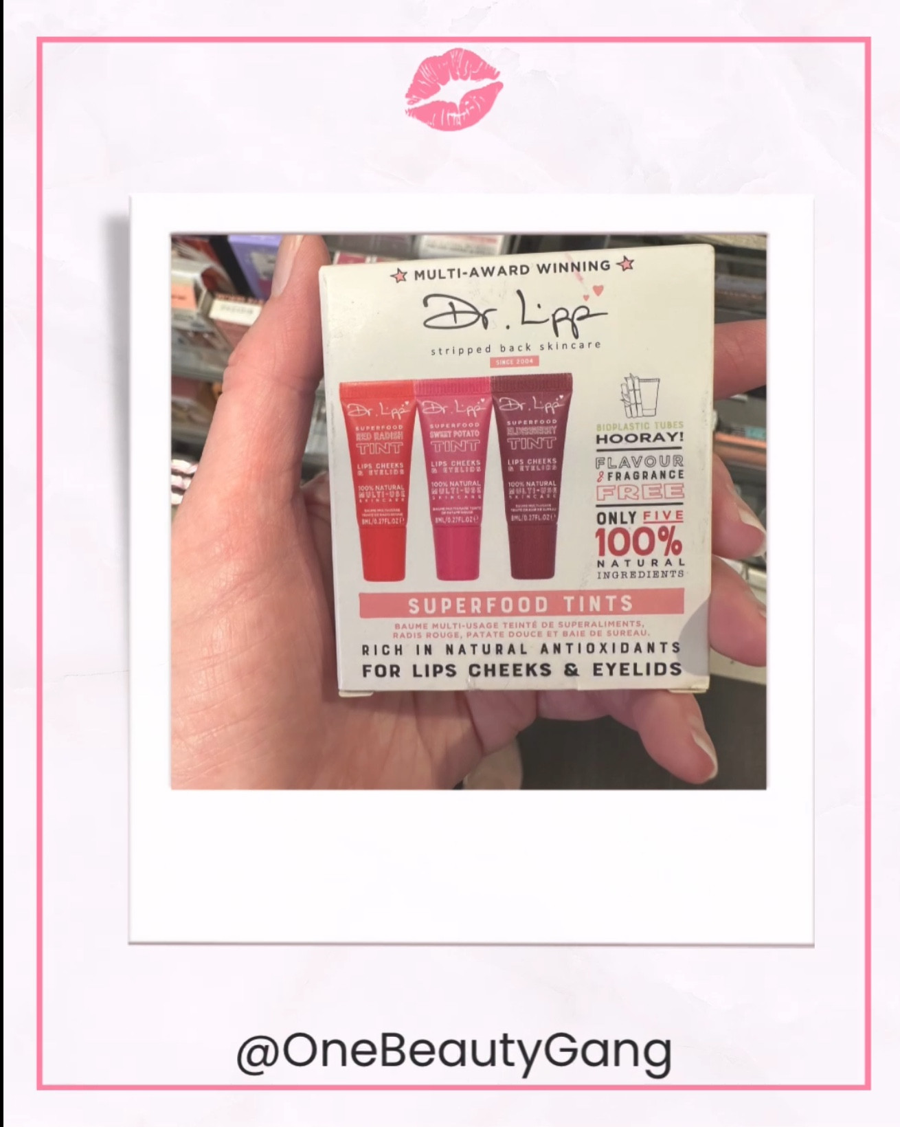 ✨ Pucker up with a pop of colour! 💋 Dr. Lipp Superfood Tints for that perfect, natural shine on lips, cheeks and eyes. 🍓🌱

• Multi tasking beauty
• & Other Stories - Cheek & Lip Tint
• Benefit - Lips & Cheek  Play Tint
• Yves Saint Laurent - Nu Lip & Cheek Balmy Tint
• Essence - Lip & Cheek Tint
• Relove by Revolution Baby Tint Baby Lip & Cheek Tint
• Pley Festival Flush Lip & Cheek Tint
• Barry M Fresh Face Cheek & Lip tint - Caramel Kisses
• The Beauty Crop - Juice Pot Lip & Cheek Tint
• Ere Perez - Beetroot Cheek & Lip Tint in Fun
• ILIA - Color Haze Multi-Matte Cheek, Lip & Eye Pigment
• Trigwell Cosmetics Cheek & Eye Blush
• Morphe 2 Wondertint Cheek & Lip Mousse



#BeautyBoost #DrLipp #SuperfoodTints #NaturalGlow #SuperfoodBeauty #TintedLipCare #OrganicGlow #NourishWithNature #VibrantLips #VersatileBeauty #TintedPerfection #MultiUseMakeup #GlowEverywhere #OneBeautyGang

#LTKsummer #LTKuk #LTKbeauty
