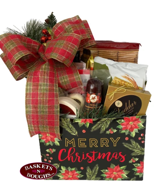 Christmas Gift Baskets Corporate Christmas Gift Baskets - Etsy | Etsy (US)