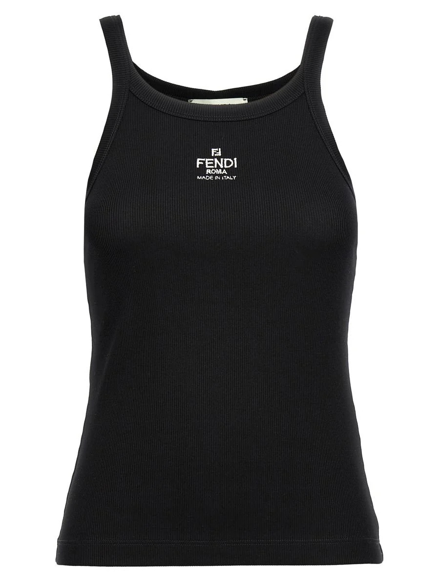 Fendi Logo Tank Top | Baltini