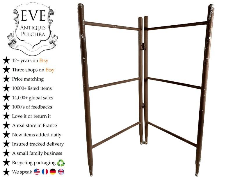 Vintage French Wooden Brown Floor Standing Natural Wood - Etsy Canada | Etsy (CAD)