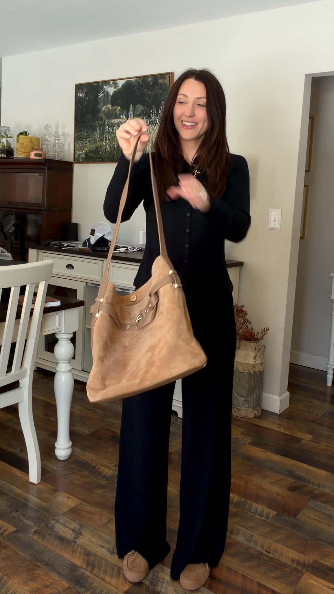 Super simple and comfortable 

Wearing small top and medium bottoms 

#LTKOver40 #LTKSeasonal