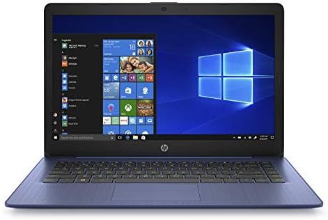 HP Stream 14-inch Laptop, Intel Celeron N4000, 4 GB RAM, 64 GB eMMC, Windows 10 Home in S Mode Wi... | Amazon (US)