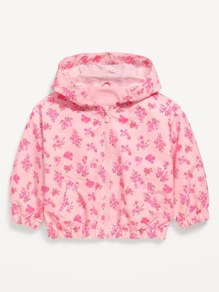 Printed Hooded Track Jacket for Toddler Girls | Old Navy (US)