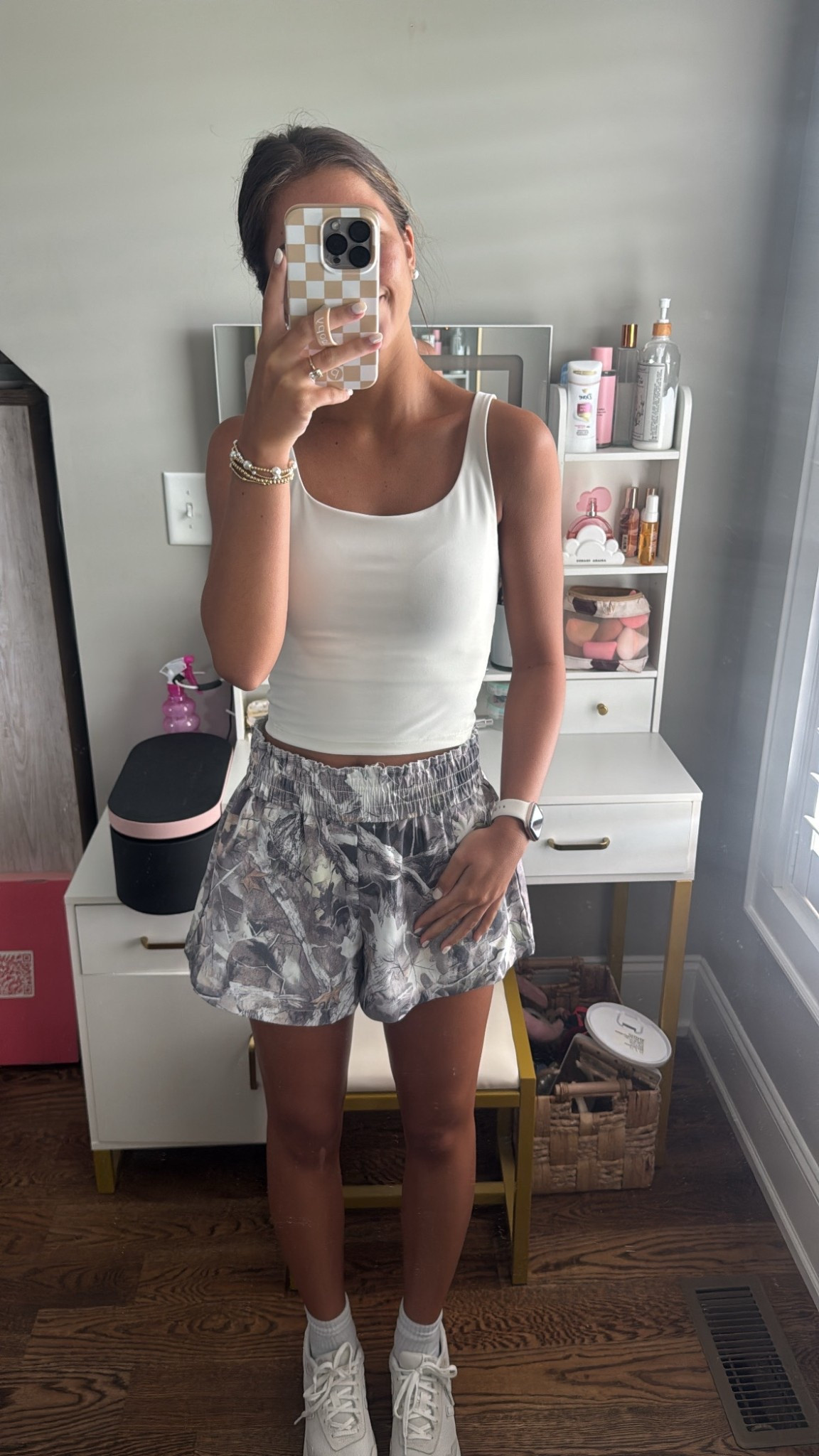 Obsessed with these camo shorts😆😆

#LTKActive #LTKStyleTip #LTKBeauty