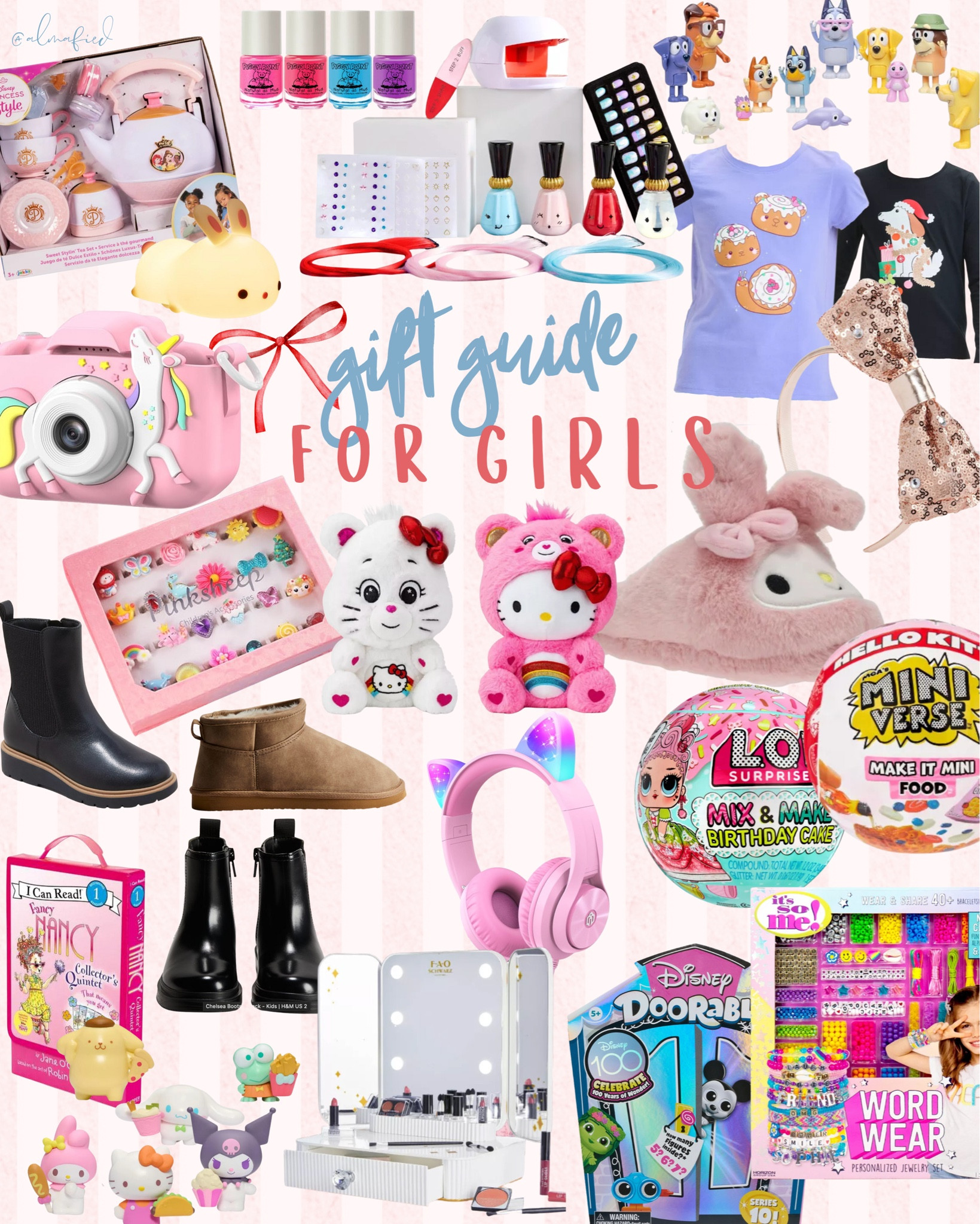 Aren’t girls always so fun to shop for?! Here’s a round up of some great finds. Currently lots of deals on them. 

#LTKSaleAlert #LTKCyberWeek #LTKGiftGuide