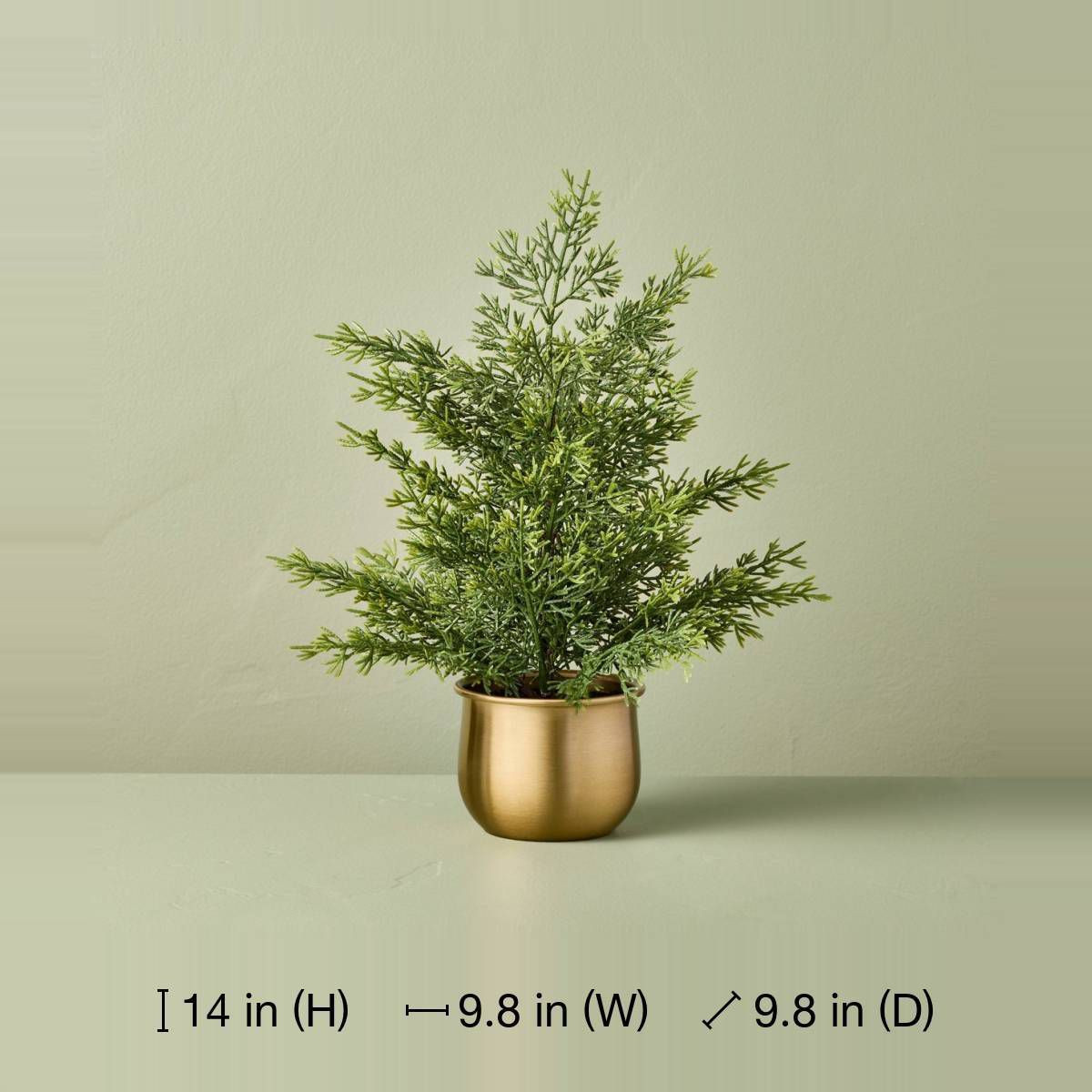 14" Artificial Tree Porch - Hearth & Hand\u2122 with Magnolia | Target