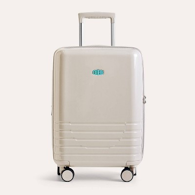 Bagsmart Getaway 20'' Carry-On Suitcase - Beige | Target