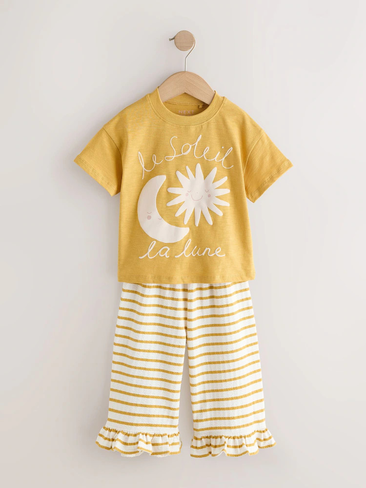 Neutral Top & Trousers Set 2 Pack (3mths-7yrs) | Next US