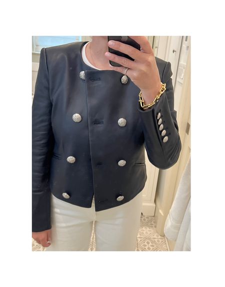 This arrived and while I like it, I need a larger size I think. I am in the 2 and it’s a bit snug when buttoned. I normally am a 2 in most VB blazers and a 2/4 overall in blazers  

#LTKshoecrush #LTKstyletip