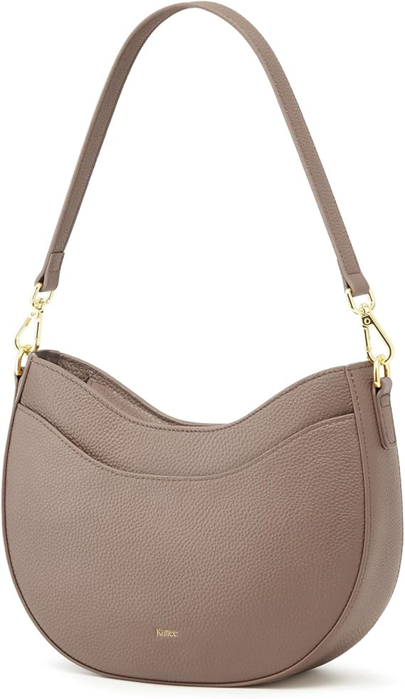 Kattee Leather Crossbody Bags for Women, Small Purses and Handbags, Soft Hobo Shoulder Satchel wi... | Amazon (US)