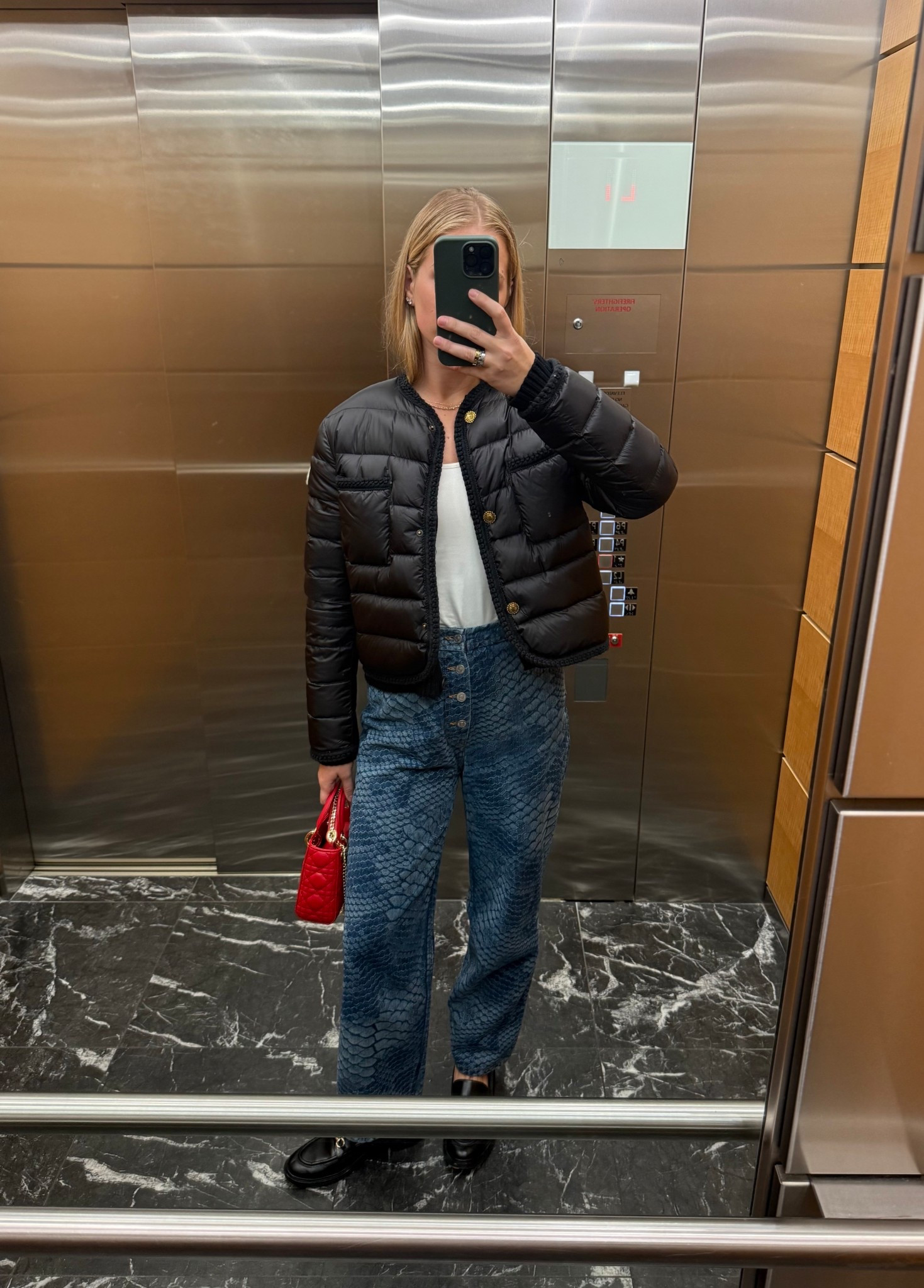 Dinner tonight


Moncler coat
Moncler jacket
Black coat
Black jacket
Collarless jacket
White top
White shirt
Snake print jeans
Barrel jeans
Straight leg jeans
Maison margiela jeans
High waisted jeans
Snake jeans
Printed jeans
Cool jeans
Red bag
Red purse
Lady Dior
Red lady Dior
Dior bag
Dior purse
Black loafers
Women’s loafers
Madewell shoes
Madewell loafers
Women’s work shoes
Fall outfit
Fall style
Winter Outfit
Winter style
Dinner outfit
Drinks outfit
Cute outfit
Cute casual outfit
Errand outfit
Weekend outfit

#LTKootd