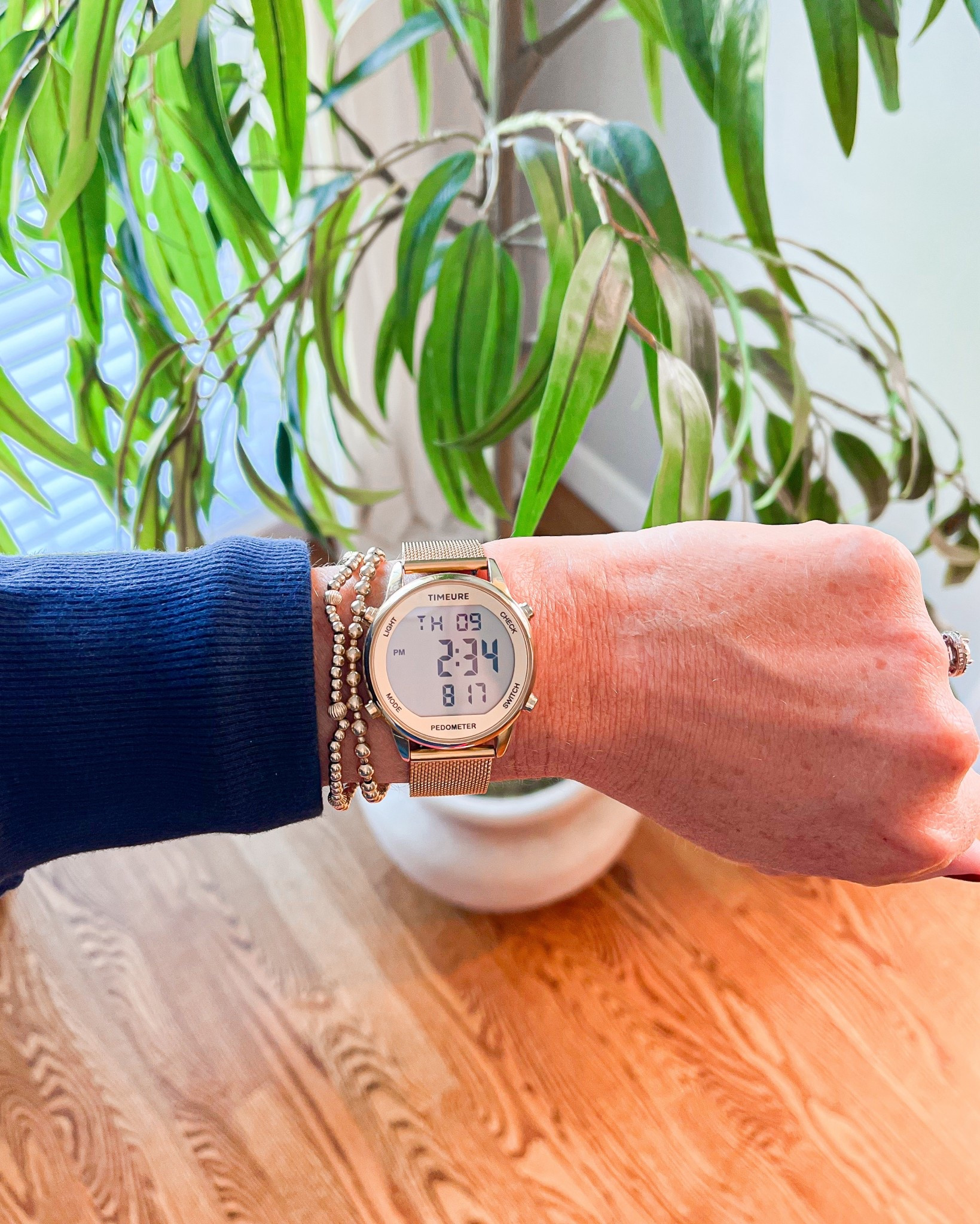 Loving this watch, it has a sleek design, doesn’t constantly buzz from alerts & keeps track of your steps!

#LTKFindsUnder50 #LTKActive #LTKSeasonal