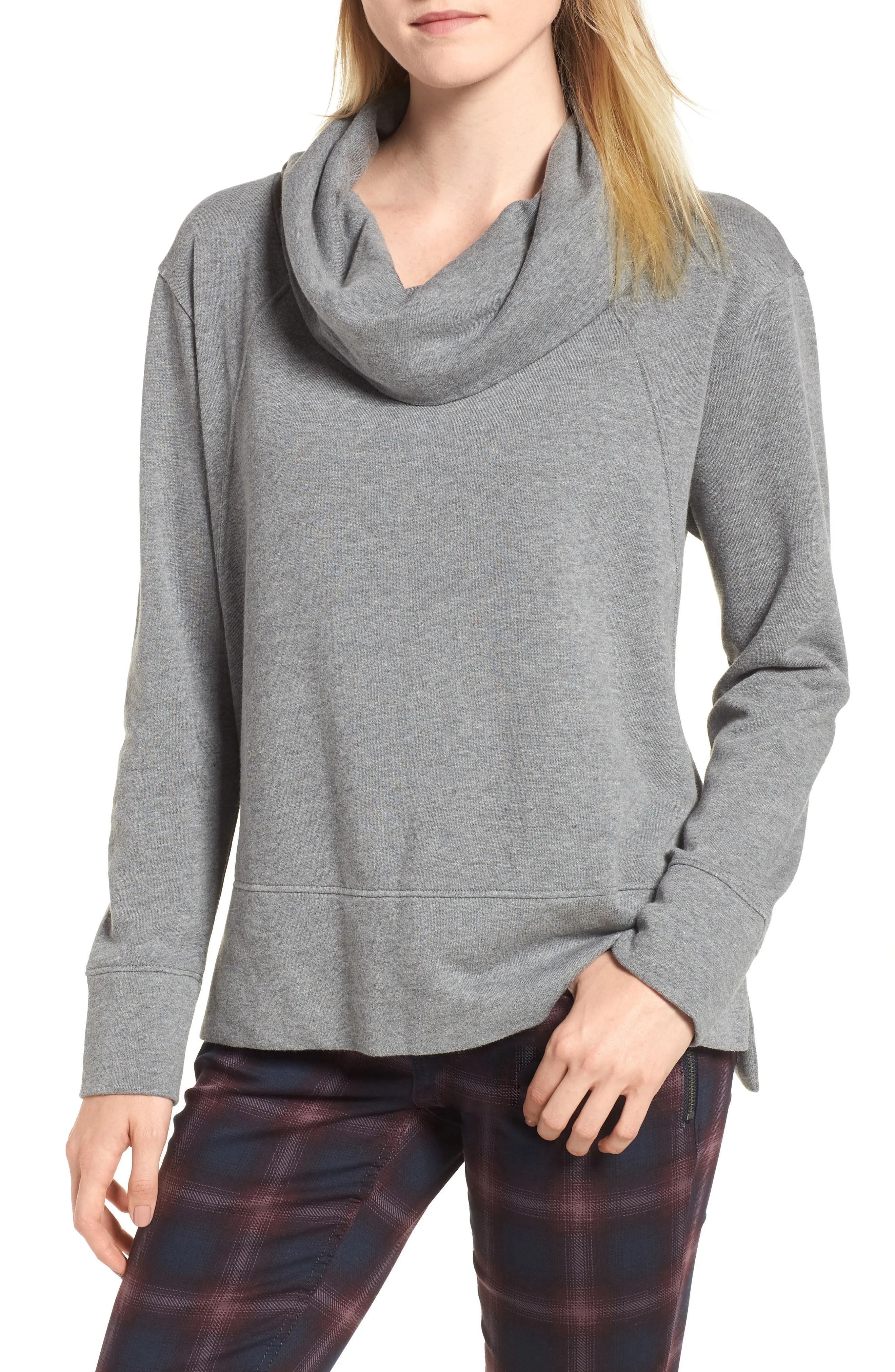 Caslon® Cowl Neck Sweatshirt (Regular & Petite) | Nordstrom