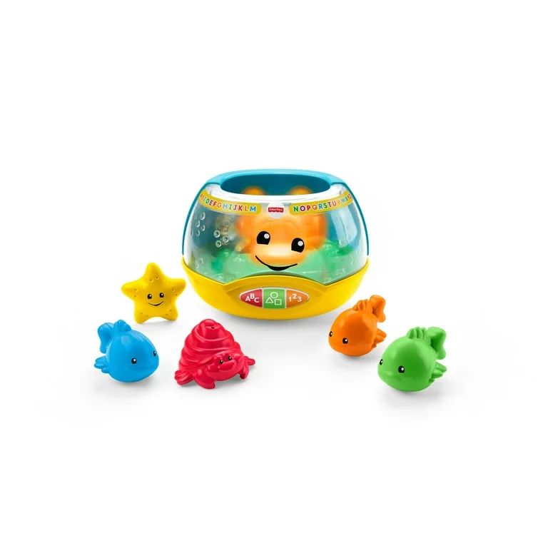 Fisher-Price Laugh & Learn Magical Lights Fishbowl Interactive Baby Toy - Walmart.com | Walmart (US)