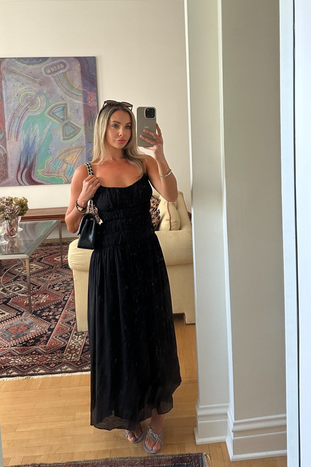 The back of this dress is a fun surprise 

#LTKSeasonal