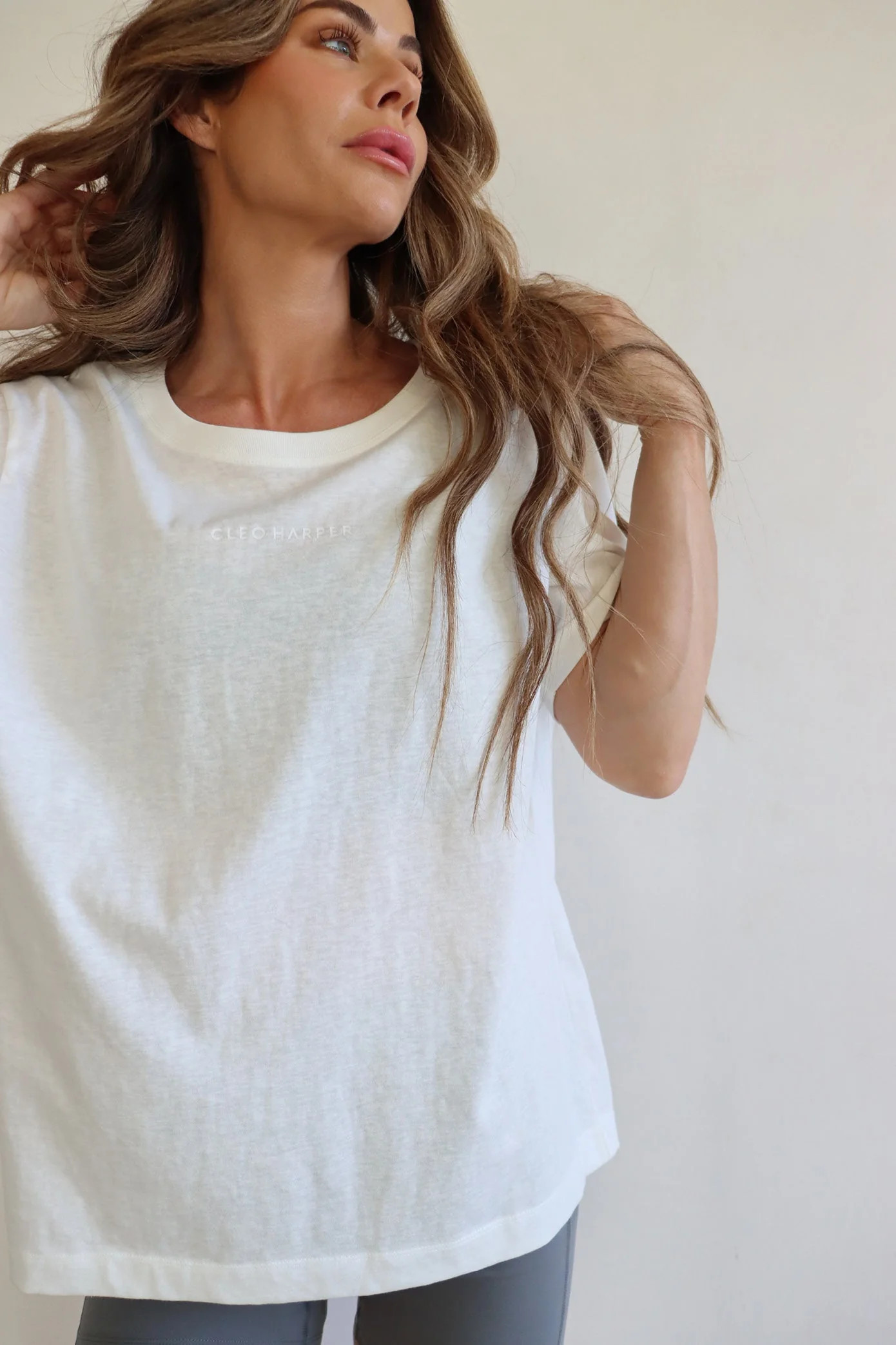 Zayn Tee - Ivory | Cleo Harper (US)