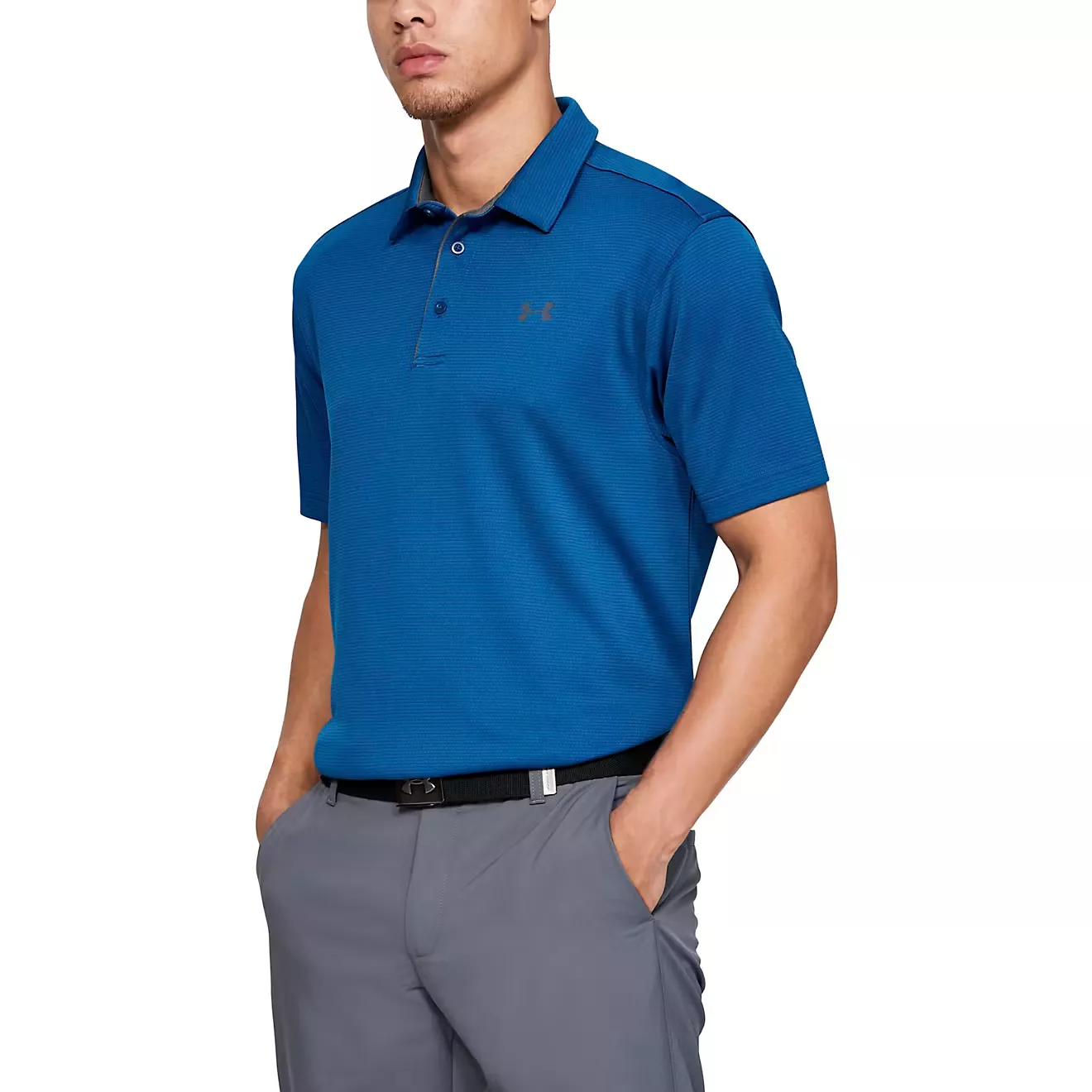 BCG Men's Golf Melange Polo Shirt