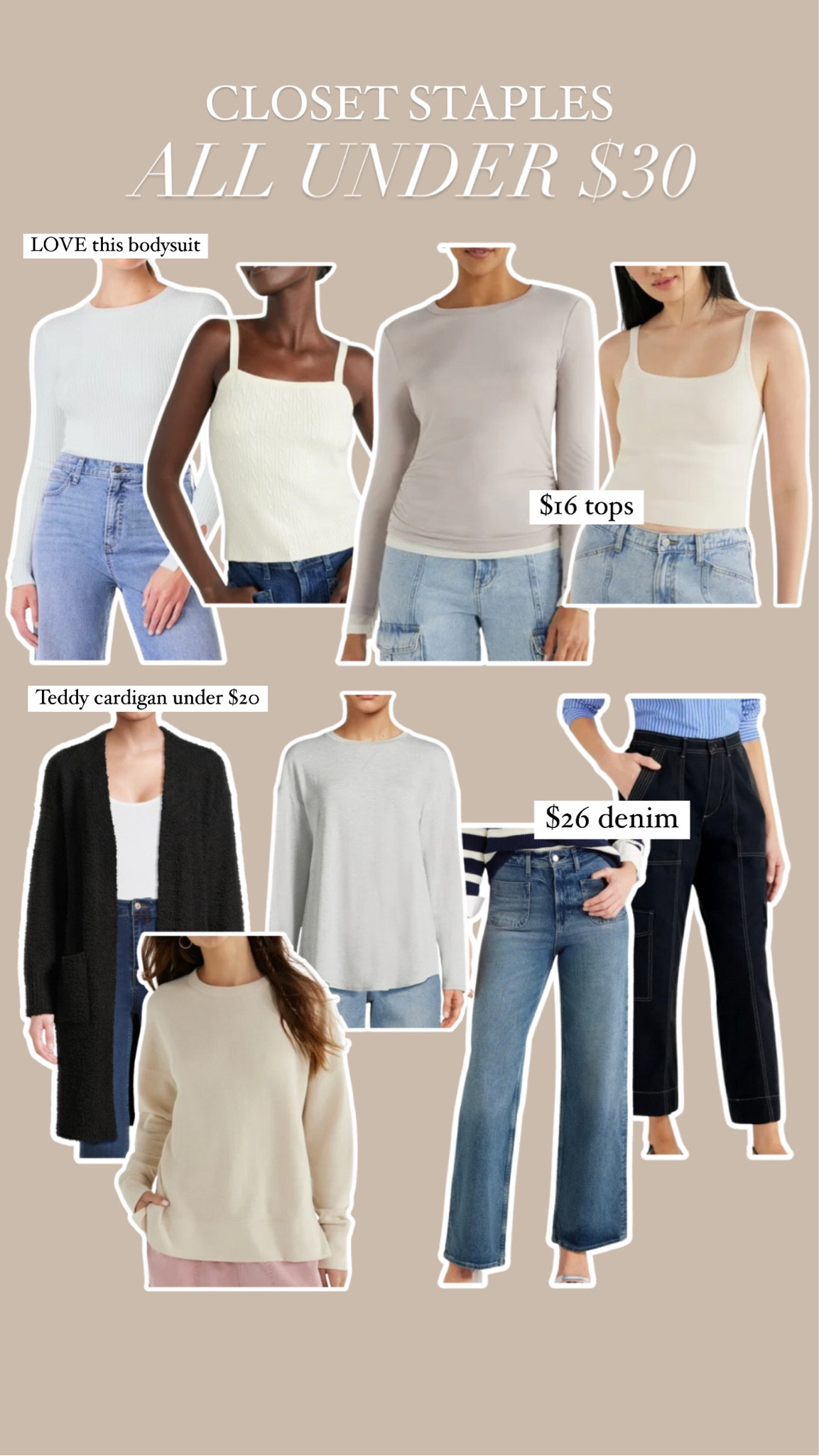 Really great basics all under $30 from @walmart. Love these affordable quality pieces! 

Dressupbuttercup.com 

#dressupbuttercup #walmartpartner

#LTKMostLoved #LTKsalealert #LTKfindsunder50