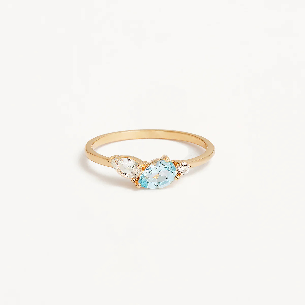14k Solid Gold By Your Side Sapphire Ring | By Charlotte